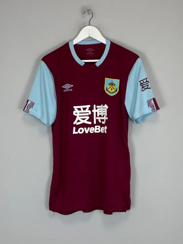 CULT KITS - 2019/20 BURNLEY HOME SHIRT (M) UMBRO