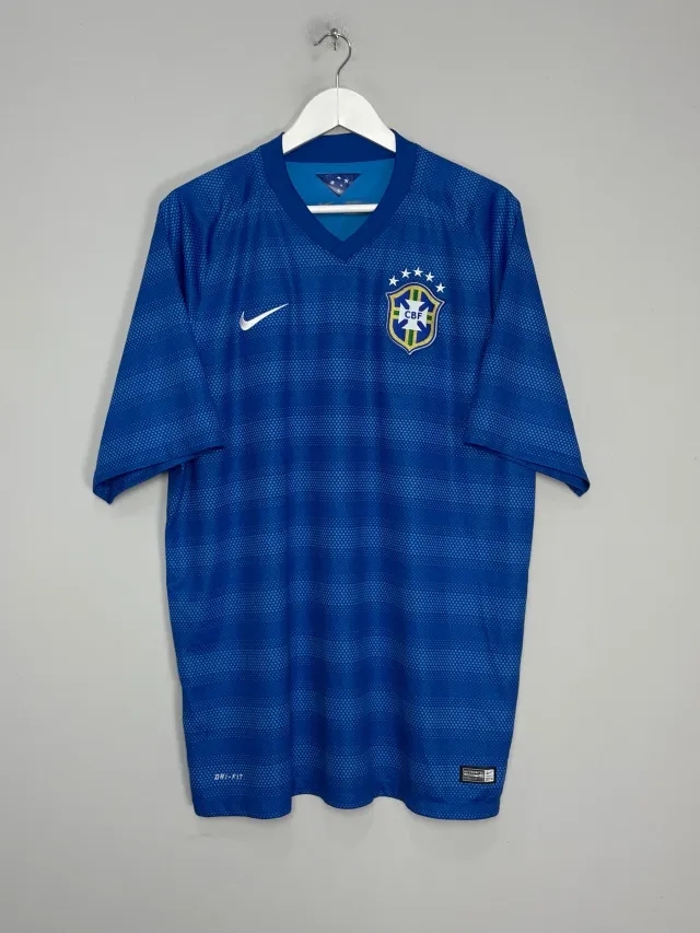 CULT KITS - 2014/15 BRAZIL AWAY SHIRT (XXL) NIKE
