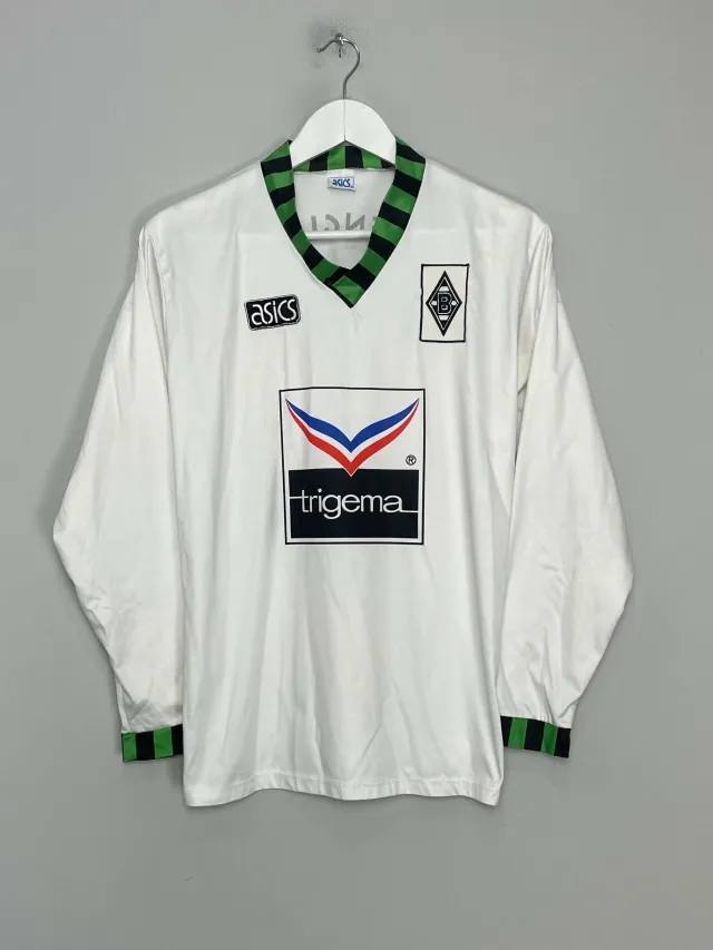 CULT KITS - 1992/94 MONCHENGLADBACH L/S HOME SHIRT (S) ASICS