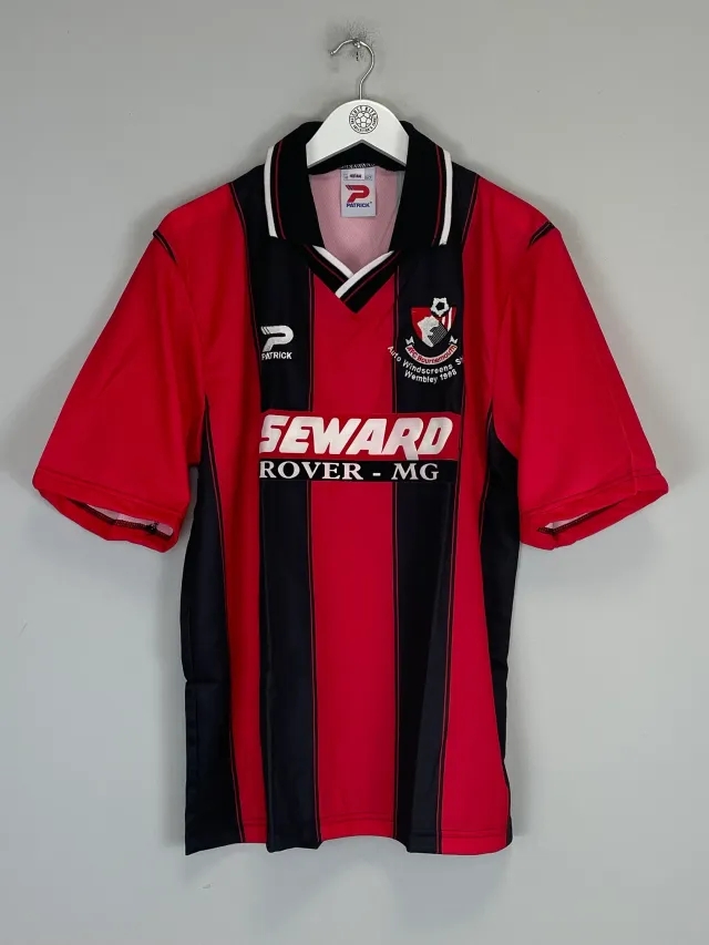 CULT KITS - 1998/00 BOURNEMOUTH *WEMBLEY 98* MINT HOME SHIRT (L) PATRICK