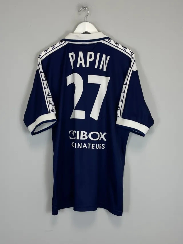 CULT KITS - 1997/99 BORDEAUX PAPIN #27 HOME SHIRT (XL) LE COQ