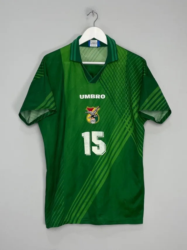CULT KITS - 1996/98 BOLIVIA #15 HOME SHIRT (L) UMBRO