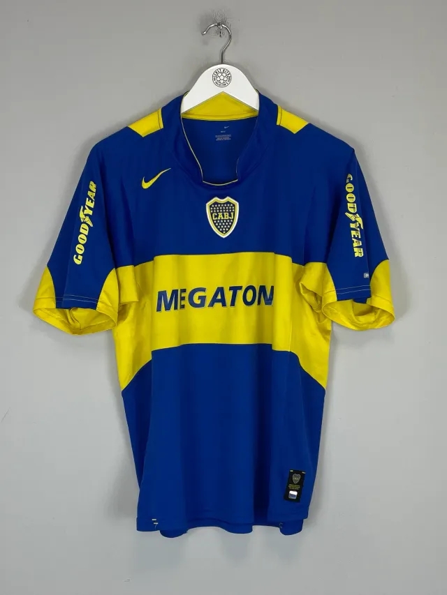CULT KITS - 2005/06 BOCA JUNIORS HOME SHIRT (L) NIKE