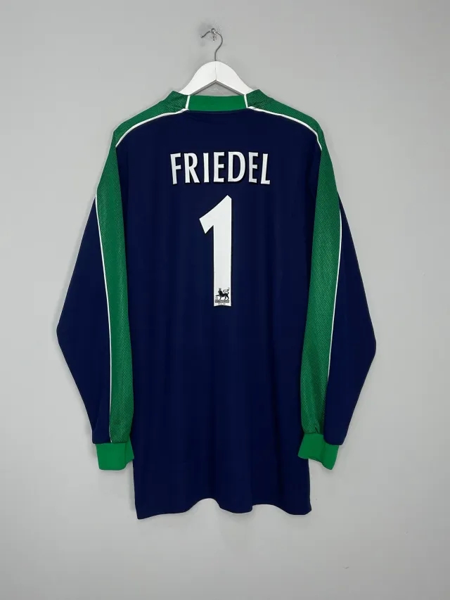 CULT KITS - 2000/02 BLACKBURN ROVERS FRIEDEL #1 GK SHIRT (XXL) KAPPA