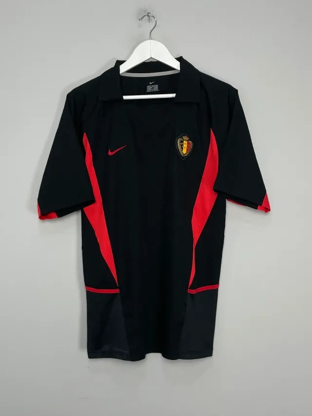 CULT KITS - 2002/04 BELGIUM AWAY SHIRT (L) NIKE