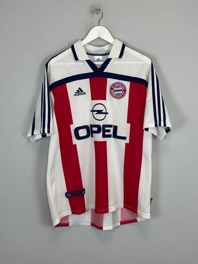 CULT KITS - 2000/02 BAYERN MUNICH AWAY SHIRT (L) ADIDAS