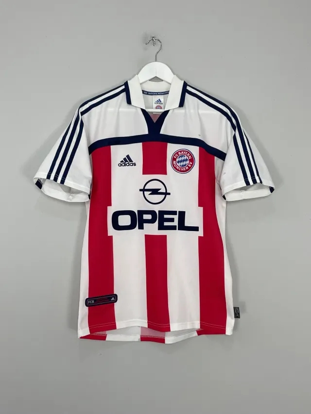CULT KITS - 2000/02 BAYERN MUNICH AWAY SHIRT (S) ADIDAS