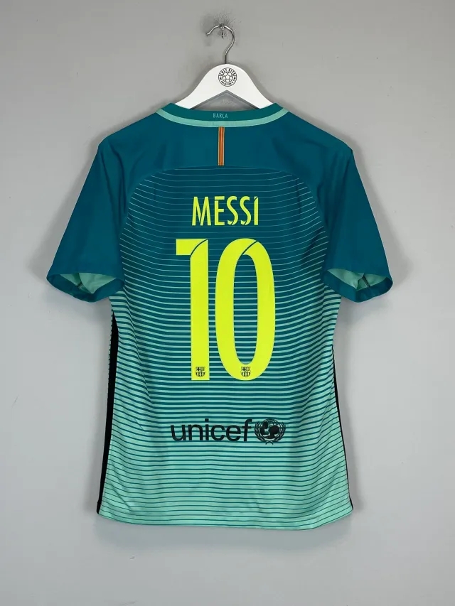 CULT KITS - 2016/17 BARCELONA MESSI #10 AWAY SHIRT (S) NIKE