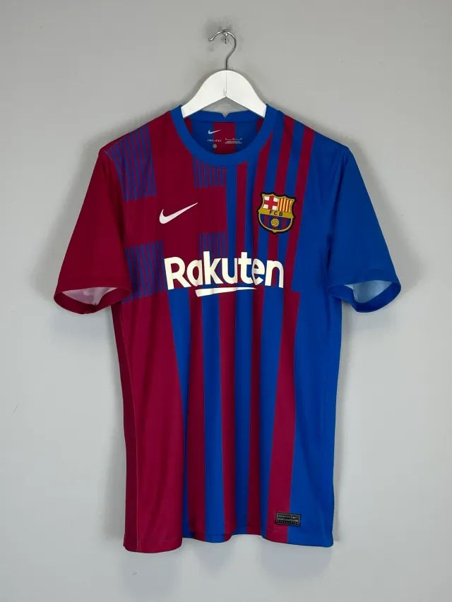 CULT KITS - 2021/22 BARCELONA HOME SHIRT (M) NIKE
