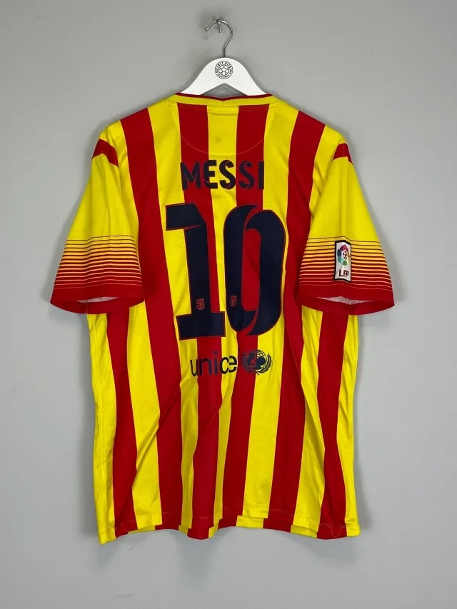 CULT KITS - 2013/14 BARCELONA MESSI #10 AWAY SHIRT (XL) NIKE