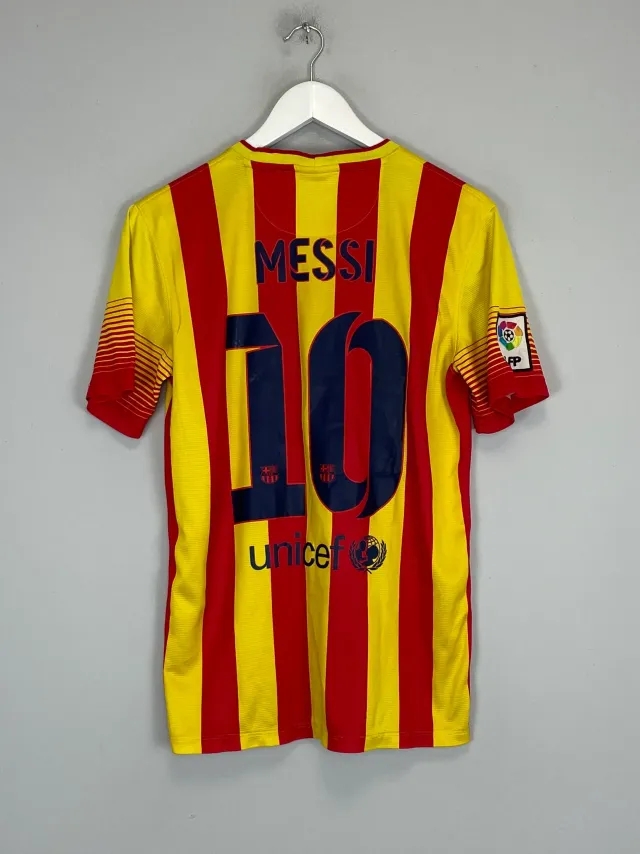 CULT KITS - 2013/14 BARCELONA MESSI #10 AWAY SHIRT (S) NIKE