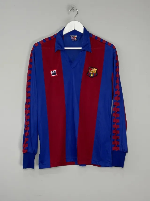 CULT KITS - 1984/89 BARCELONA L/S HOME SHIRT (M) MEYBA