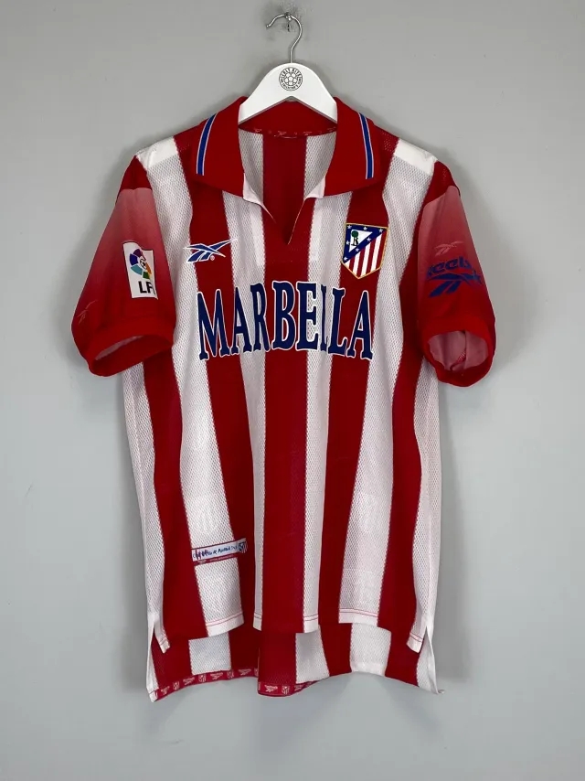 CULT KITS - 1998/99 ATLETICO MADRID HOME SHIRT (L) REEBOK