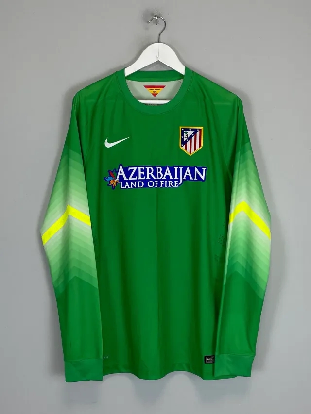 CULT KITS - 2014/15 ATLETICO MADRID *PLAYER ISSUE* GK SHIRT (L) NIKE