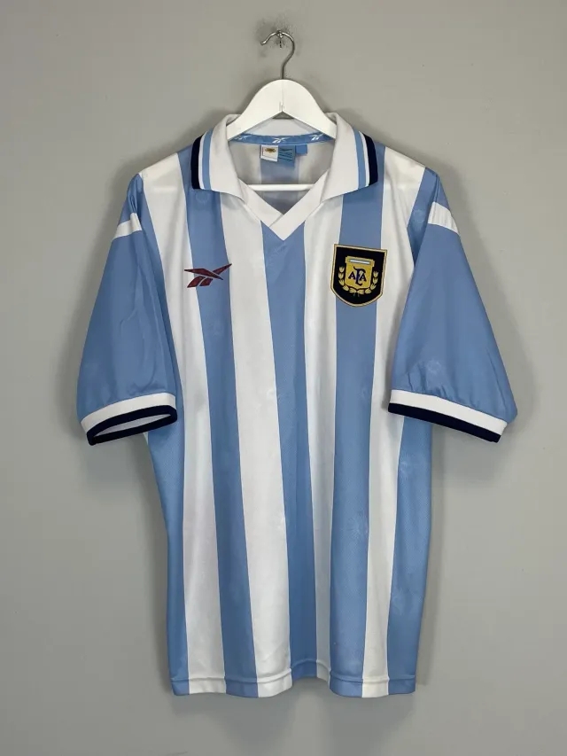 CULT KITS - 1999/00 ARGENTINA HOME SHIRT (L) REEBOK