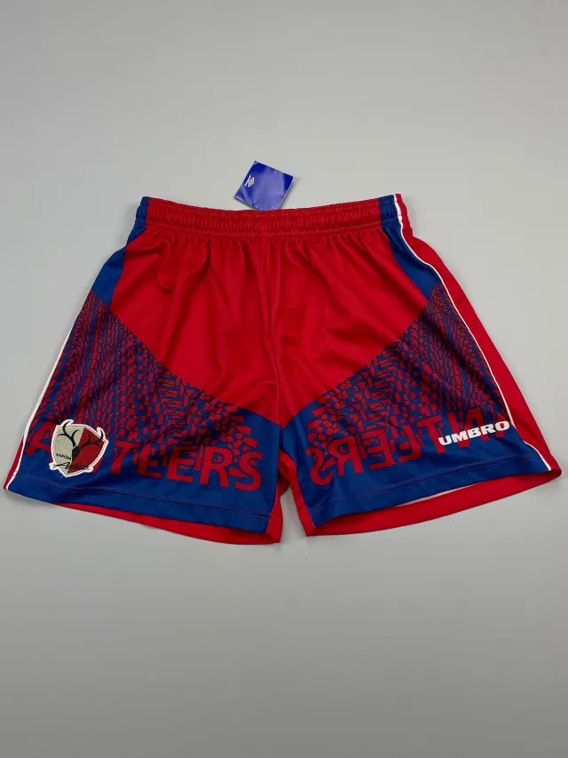 CULT KITS - 1997/98 KASHIMA ANTLERS *BNWT* HOME SHORTS (XL) UMBRO