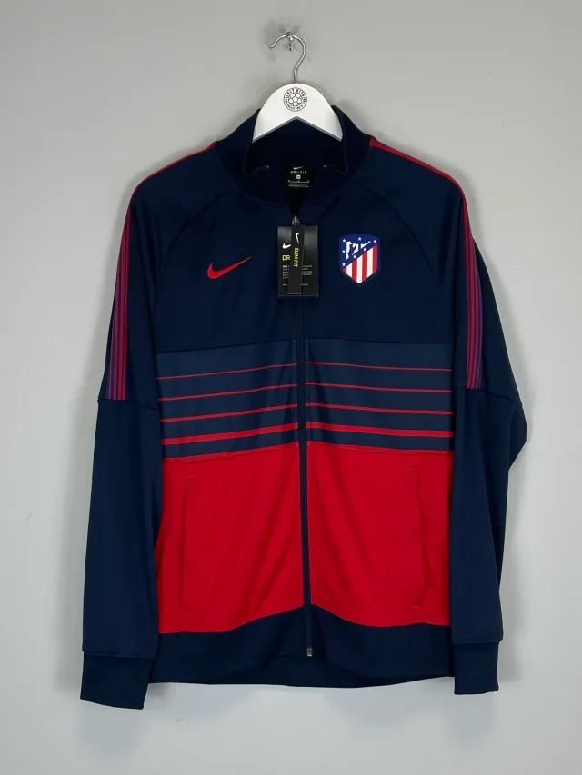 CULT KITS - 2020/21 ATLETICO MADRID *BNWT* TRACKSUIT TOP (M) NIKE