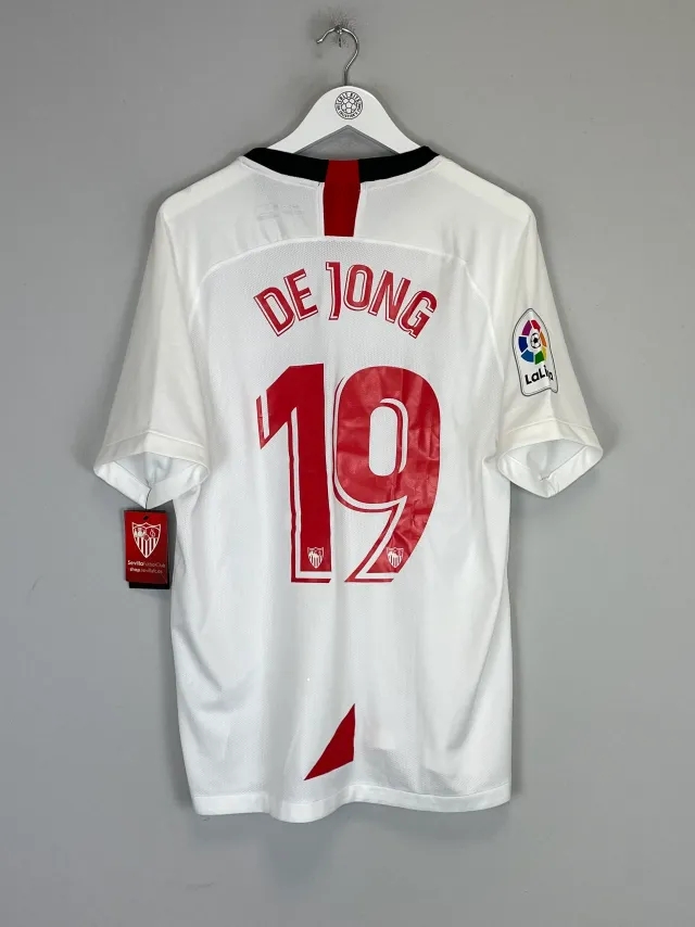 2019/20 SEVILLA DE JONG #19 *BNWT* HOME SHIRT (XL) NIKE | Cult Kits