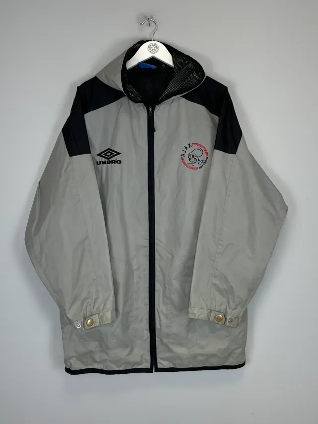 CULT KITS - 1996/97 AJAX RAIN JACKET (L) UMBRO