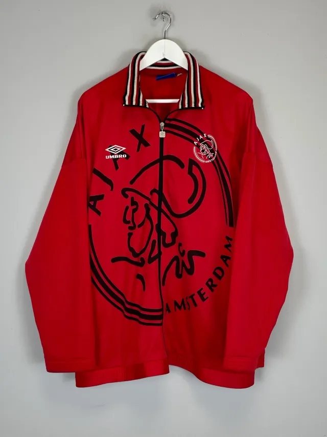 CULT KITS - 1995/96 AJAX TRACK JACKET (XL) UMBRO