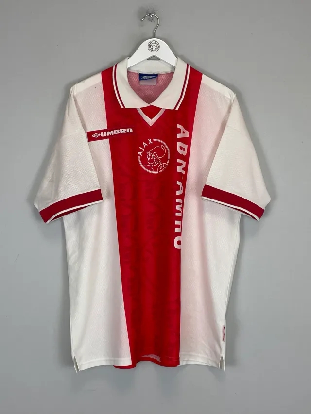 CULT KITS - 1998/99 AJAX HOME SHIRT (XL) UMBRO