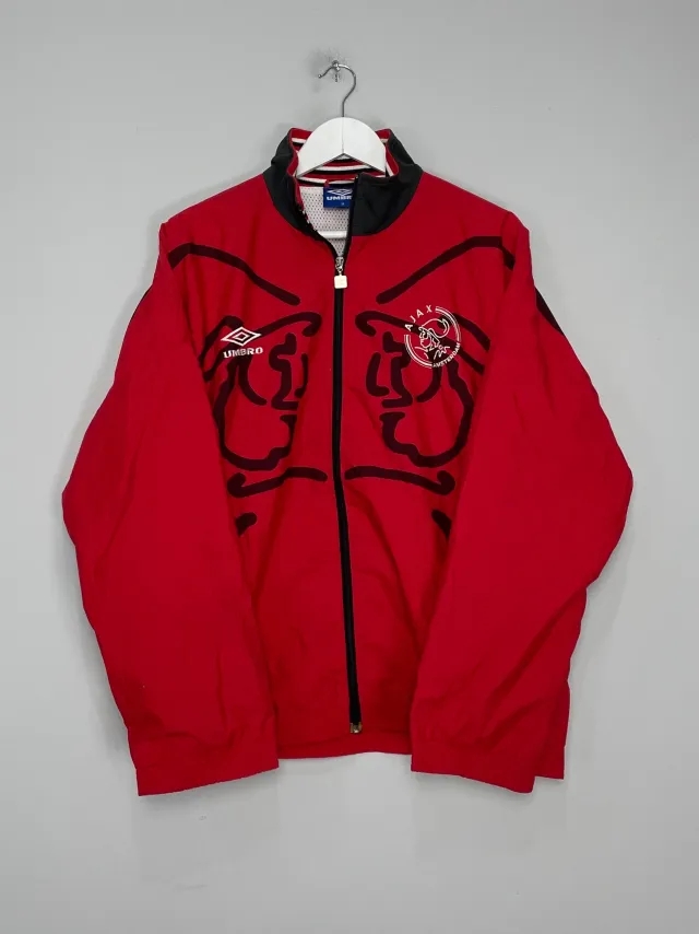CULT KITS - 1995/96 AJAX TRACK JACKET (M) UMBRO