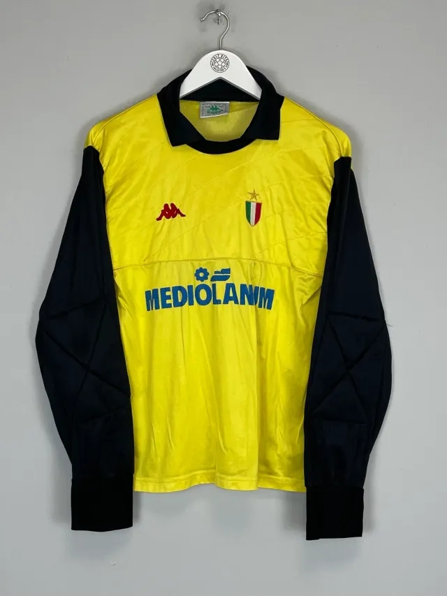 CULT KITS - 1990/91 AC MILAN GK SHIRT (S) LOTTO