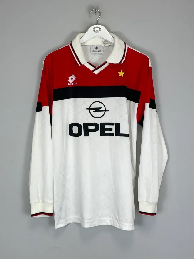 CULT KITS - 1994/95 AC MILAN L/S AWAY SHIRT (XL) LOTTO