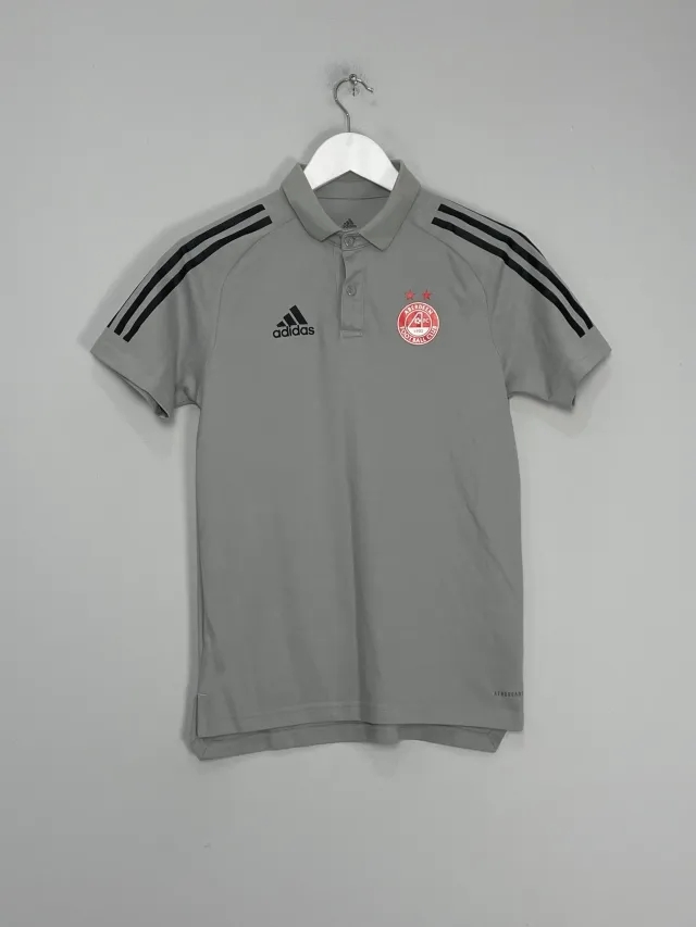 CULT KITS - 2020/21 ABERDEEN POLO SHIRT (XS) ADIDAS