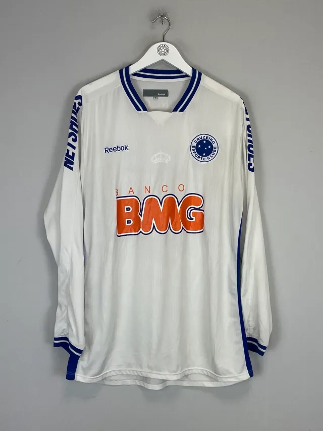 2011/12 CRUZEIRO L/S AWAY SHIRT (L) REEBOK | Cult Kits