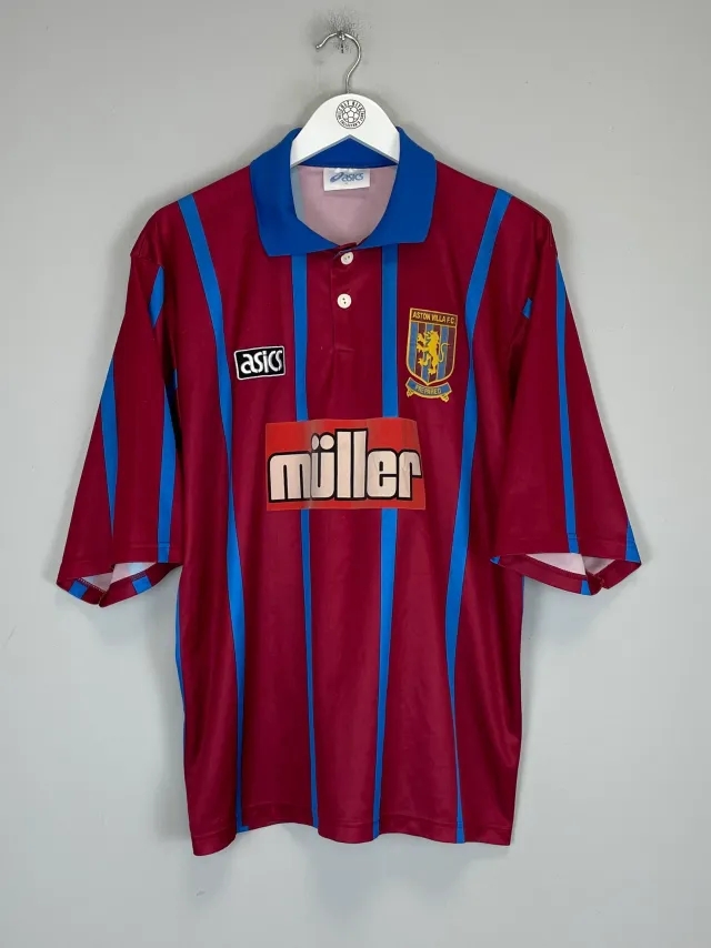 1993/95 ASTON VILLA HOME SHIRT (XL) ASICS | Cult Kits