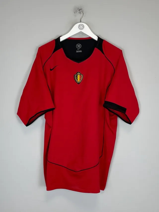 2004/05 BELGIUM HOME SHIRT (XL) NIKE | Cult Kits