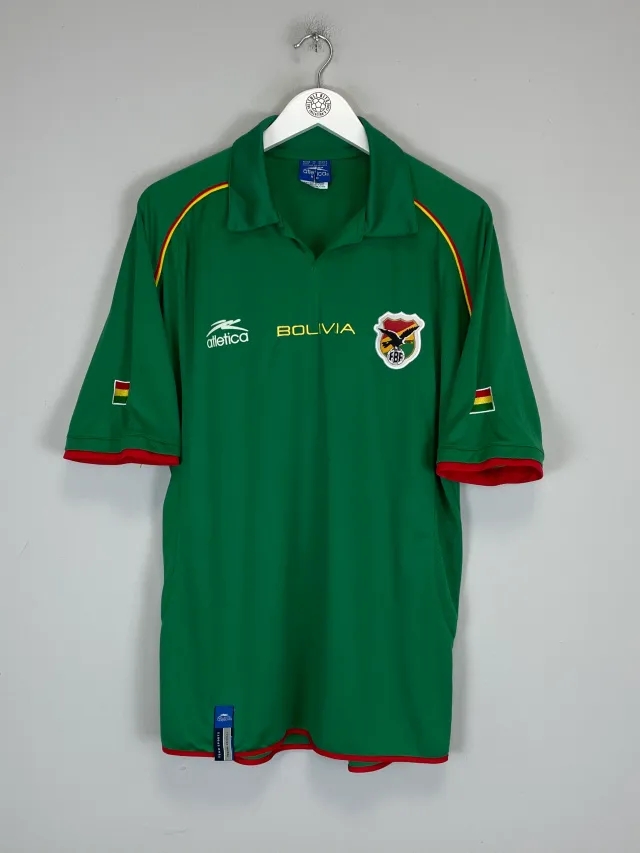 2004/06 BOLIVIA HOME SHIRT (M) ATLETICA | Cult Kits