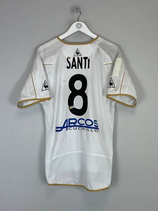 2005/06 ALBACETE SANTI #8 *SIGNED* HOME SHIRT (L) LE COQ | Cult Kits