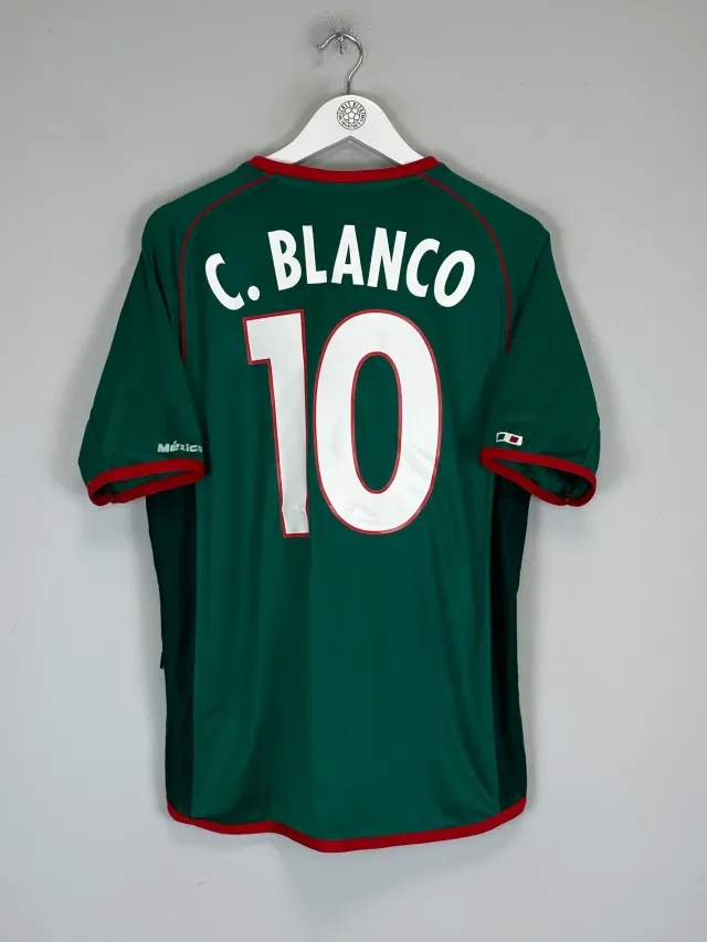 2002/03 MEXICO C.BLANCO #10 HOME SHIRT (M) ATLETICA | Cult Kits