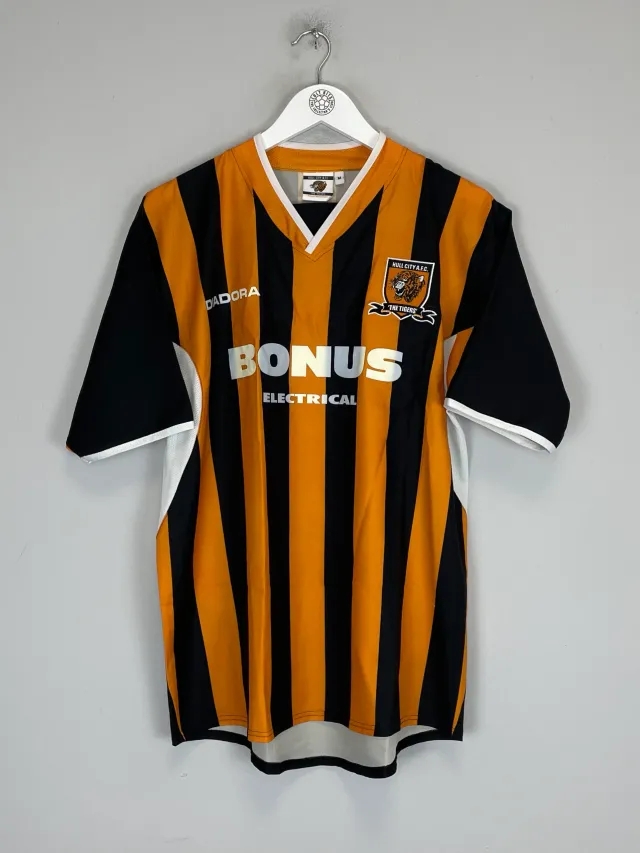 2005/06 HULL CITY HOME SHIRT (M) DIADORA | Cult Kits