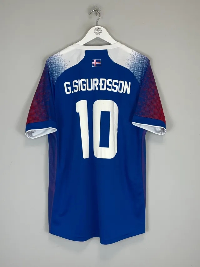 2018/19 ICELAND SIGURDSSON #10 HOME SHIRT (XXL) ERREA | Cult Kits