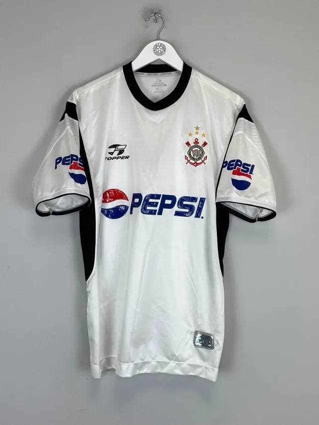 2002/03 CORINTHIANS #10 HOME SHIRT (M) TOPPER | Cult Kits
