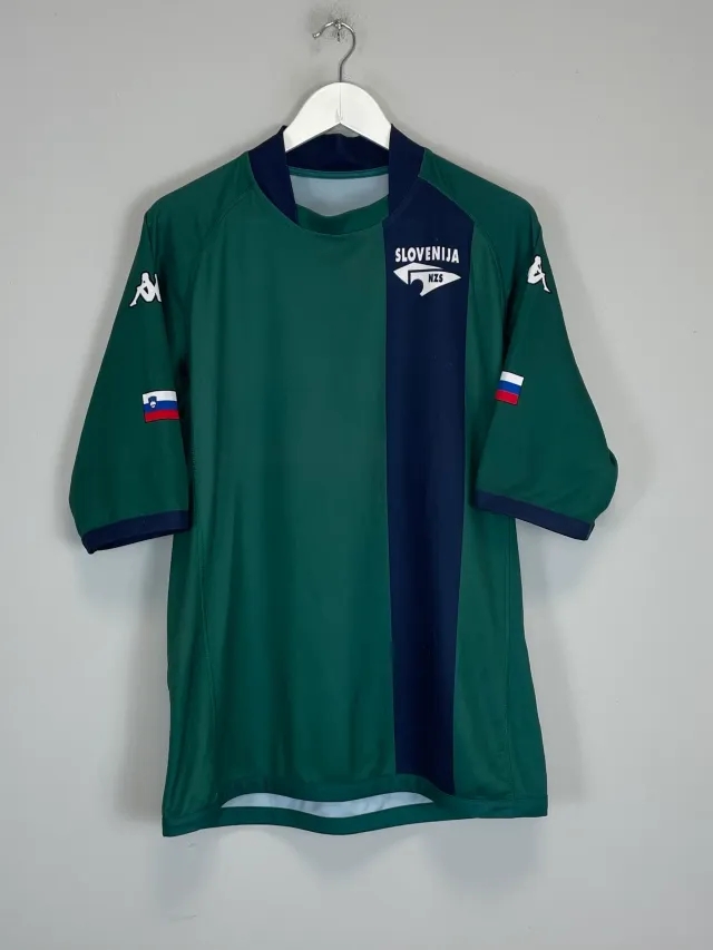 CULT KITS - 2004/06 SLOVENIA AWAY SHIRT (XL) KAPPA