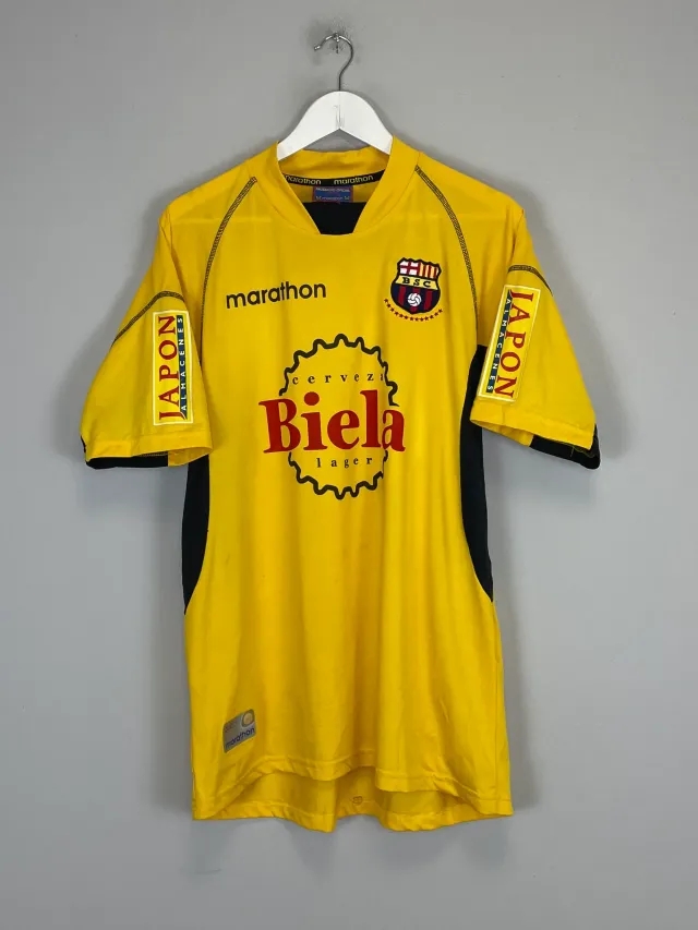 CULT KITS - 2003/04 SC BARCELONA HOME SHIRT (L) MARATHON