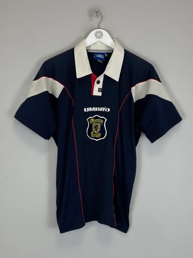 CULT KITS - 1996/98 SCOTLAND HOME SHIRT (S) UMBRO