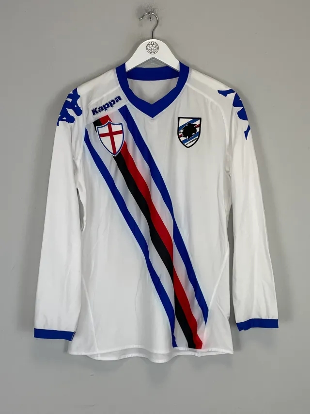 CULT KITS - 2010/11 SAMPDORIA DANILO #55 L/S AWAY SHIRT (L) KAPPA
