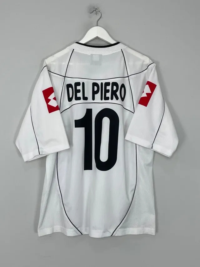 CULT KITS - 2002/03 JUVENTUS DEL PIERO #10 AWAY SHIRT (XL) LOTTO