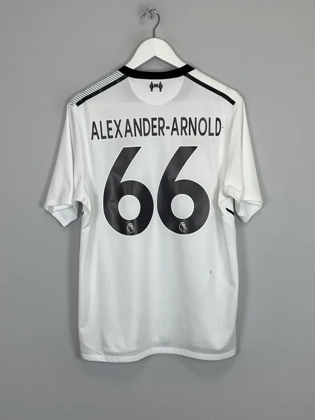 CULT KITS - 2017/18 LIVERPOOL ALEXANDER-ARNOLD #66 AWAY SHIRT (M) NEW BALANCE