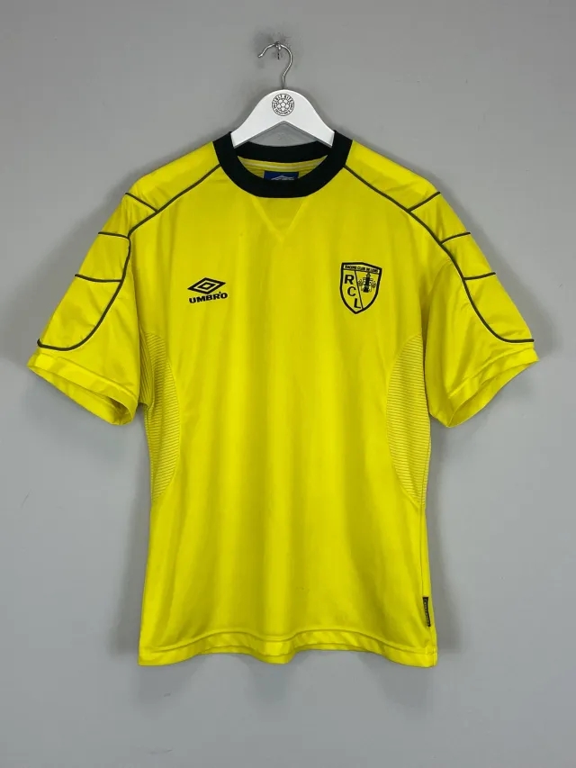 CULT KITS - 1998/00 RC LENS TRAINING SHIRT (M) UMBRO