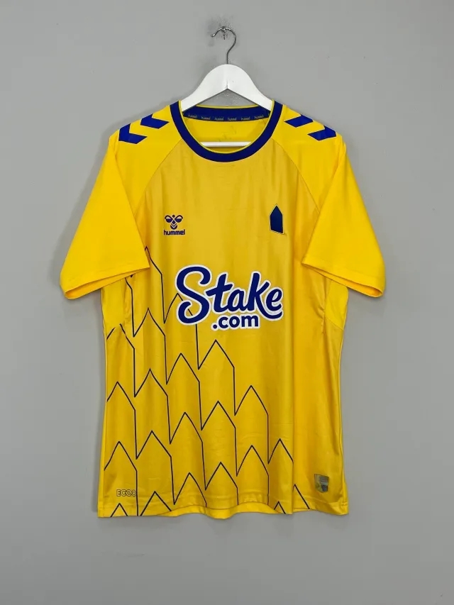 CULT KITS - 2022/23 EVERTON THIRD SHIRT (L) HUMMEL