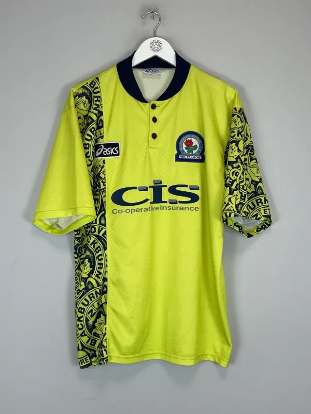 CULT KITS - 1996/97 BLACKBURN ROVERS AWAY SHIRT (L) ASICS