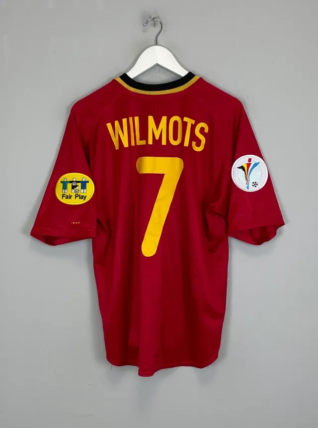 CULT KITS - 2000/02 BELGIUM WILMOTS #7 HOME SHIRT (S) NIKE