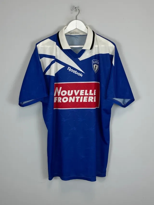 CULT KITS - 1995/96 SC BASTIA #23 HOME SHIRT (L) REEBOK