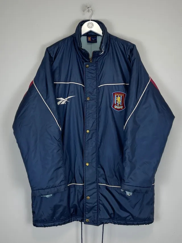 CULT KITS - 1997/98 ASTON VILLA BENCH COAT (L) REEBOK
